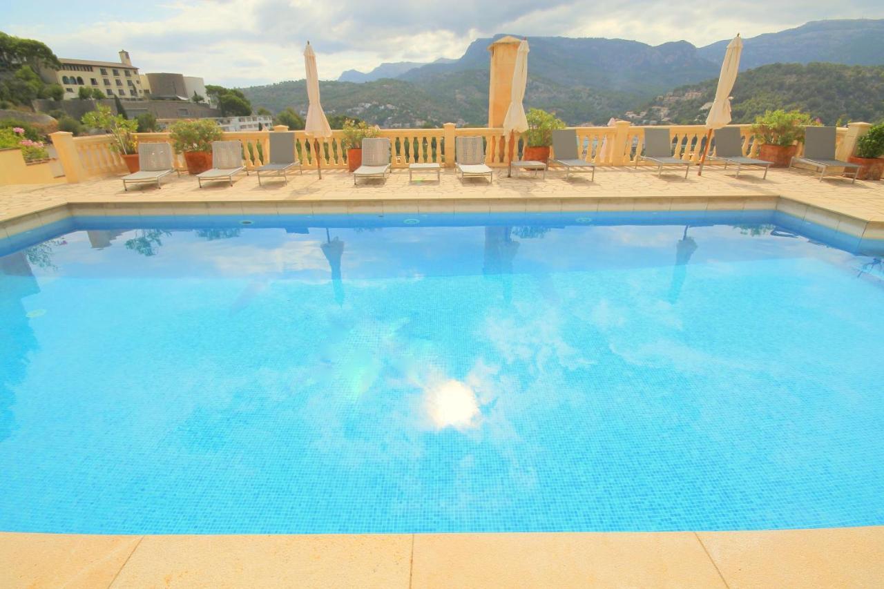 Apartamento Casa Sol With Private Terrace, Garden, Pool, Beautiful View Puerto de Sóller Exterior foto