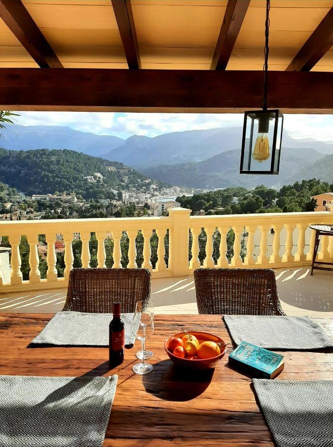 Apartamento Casa Sol With Private Terrace, Garden, Pool, Beautiful View Puerto de Sóller Exterior foto