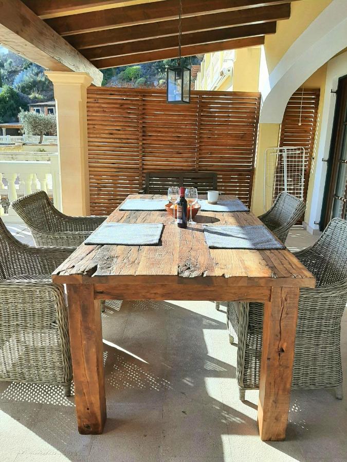 Apartamento Casa Sol With Private Terrace, Garden, Pool, Beautiful View Puerto de Sóller Exterior foto